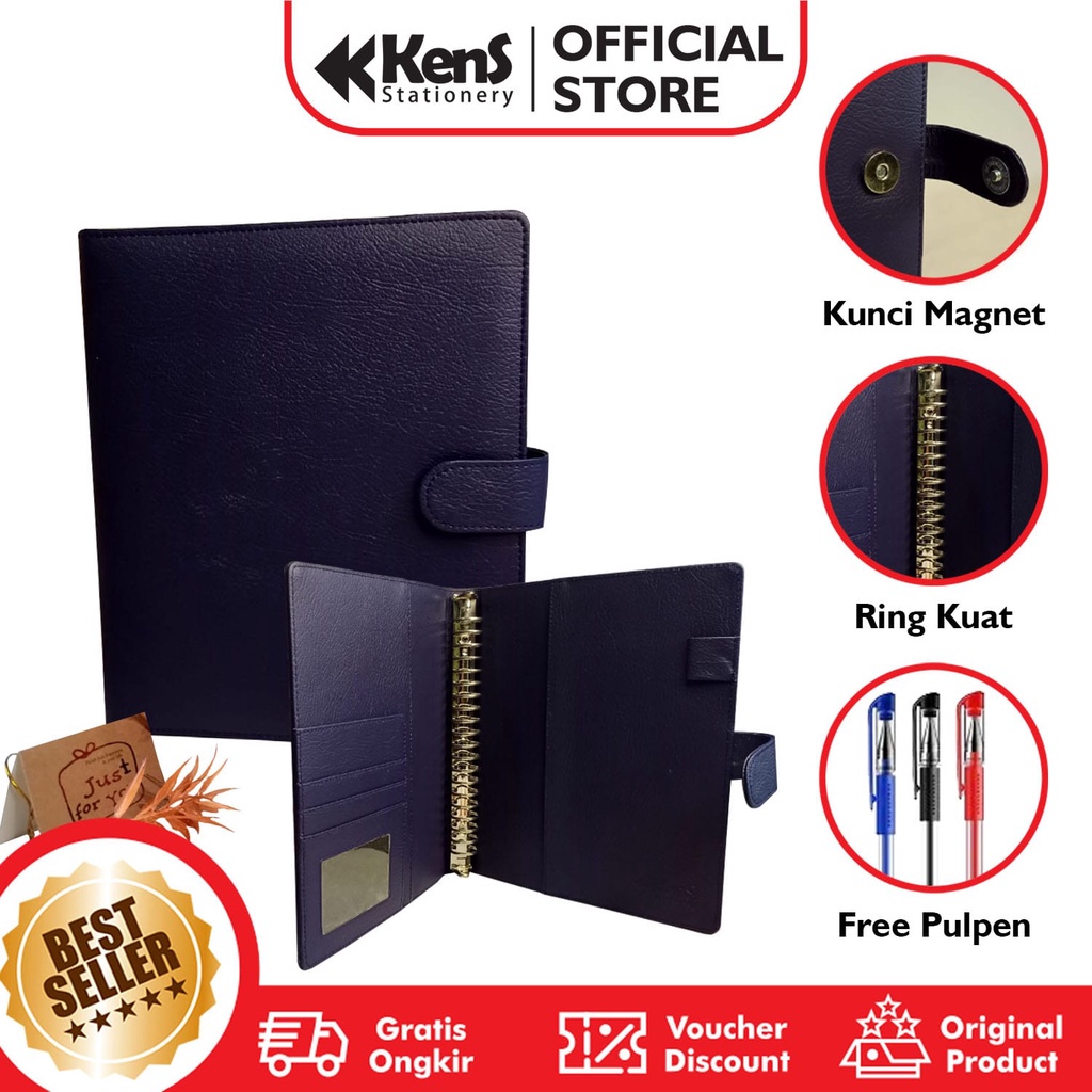 

Z7J BINDER POLOS A5 EKSKLUSIF RING 20 AGENDA POLOS BERKUALITAS TERMURAH I87