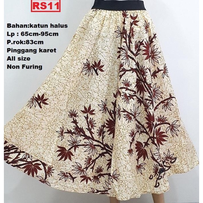 Bawahan Batik Rok Batik Klok Payung Rok Batik Sarah