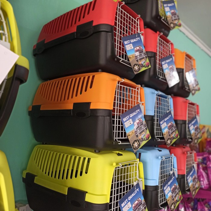Kandang Kucing Plastik Canel Box Pc-001 ( Kandang Grooming Kucing )