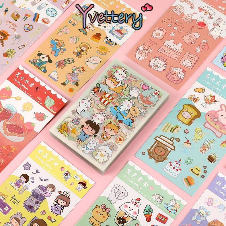 

Promo Cod 6 Pcs Cute Cartoon Food Stickers Pet Diy Diary Sticker Jurnal Bujo Planner Deco Girl Stiker Hias-Yy