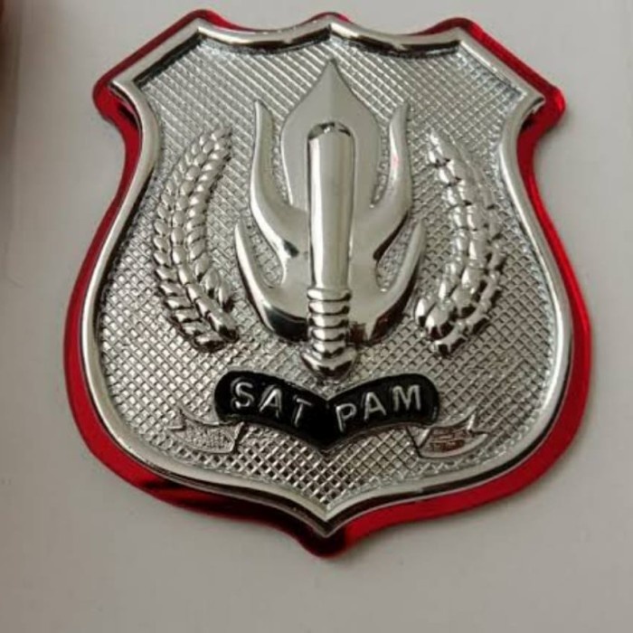 Best Seller Lencana Satpam / Pin Kewenangan Satpam / Pin Security / Pin Satpam