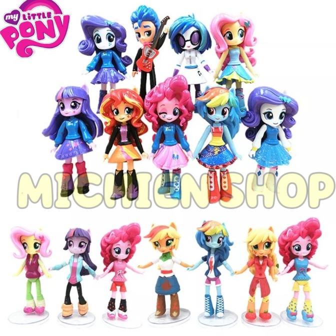 Sale Mainan Anak Perempuan Boneka Figure My Little Pony Equestria Girl Termurah