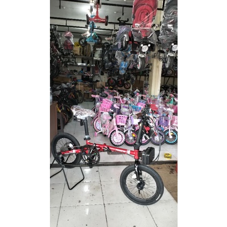 sepeda lipat pacific ukuran 16 inch