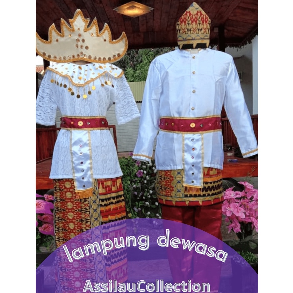 ➳➵✻ Baju adat lampung/ adat lampung/ pakaian adat lampung (Dewasa) Diskon