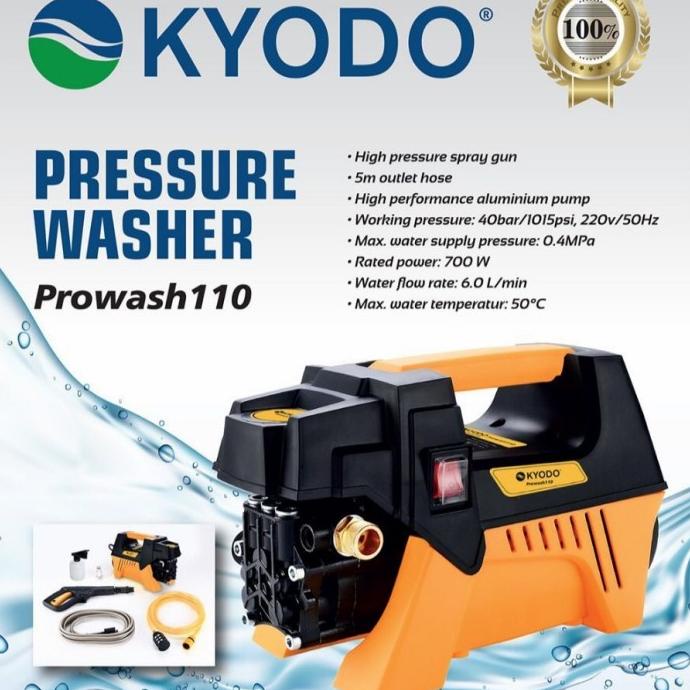 Jet Cleaner Kyodo Mesin Cuci AC Otomatis Kyodo Prowash 110