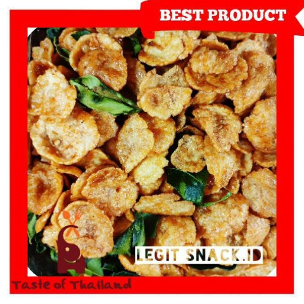 

✾✱ Emping Thailand Pedas Manis / Emping Daun Jeruk Manis Pedes 500 Gram Terbaru
