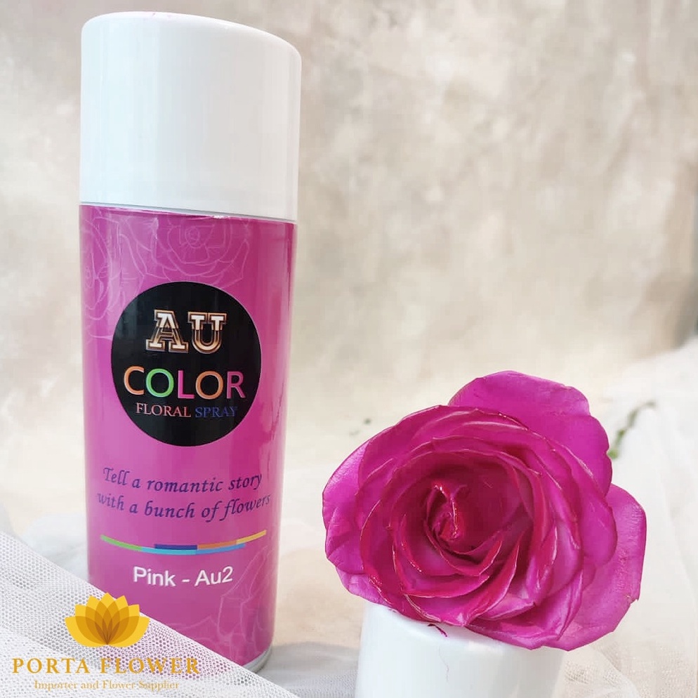 VIRAL. Floral spray / cat bunga/ Floral spray au treasures bunga asli/ pewarna bunga asli