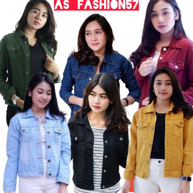 gvt80 Jaket Wanita Jeans Biondy kekinian Jaket Biondy Wanita ,.,.,.,,