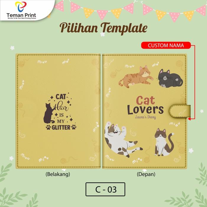 

Binder Custom Kualitas Premium Ukuran 6 Ring/Agenda//Diary, Tanpa Po