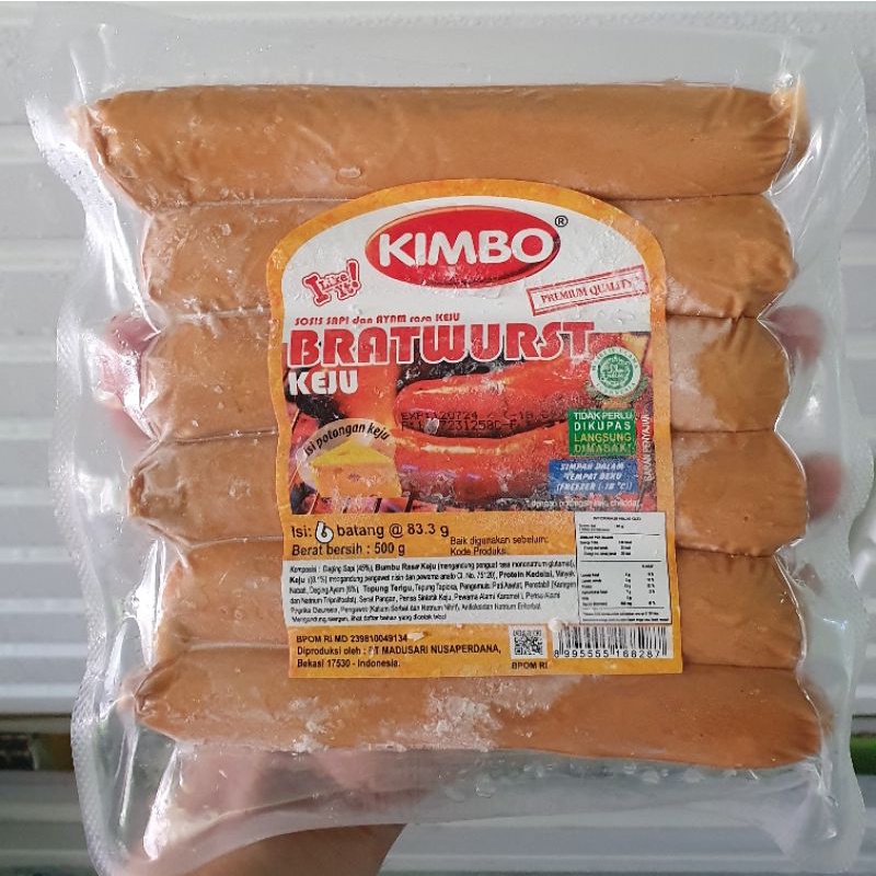 

(TERMURAH) SOSIS KEJU KIMBO JUMBO ISI 6