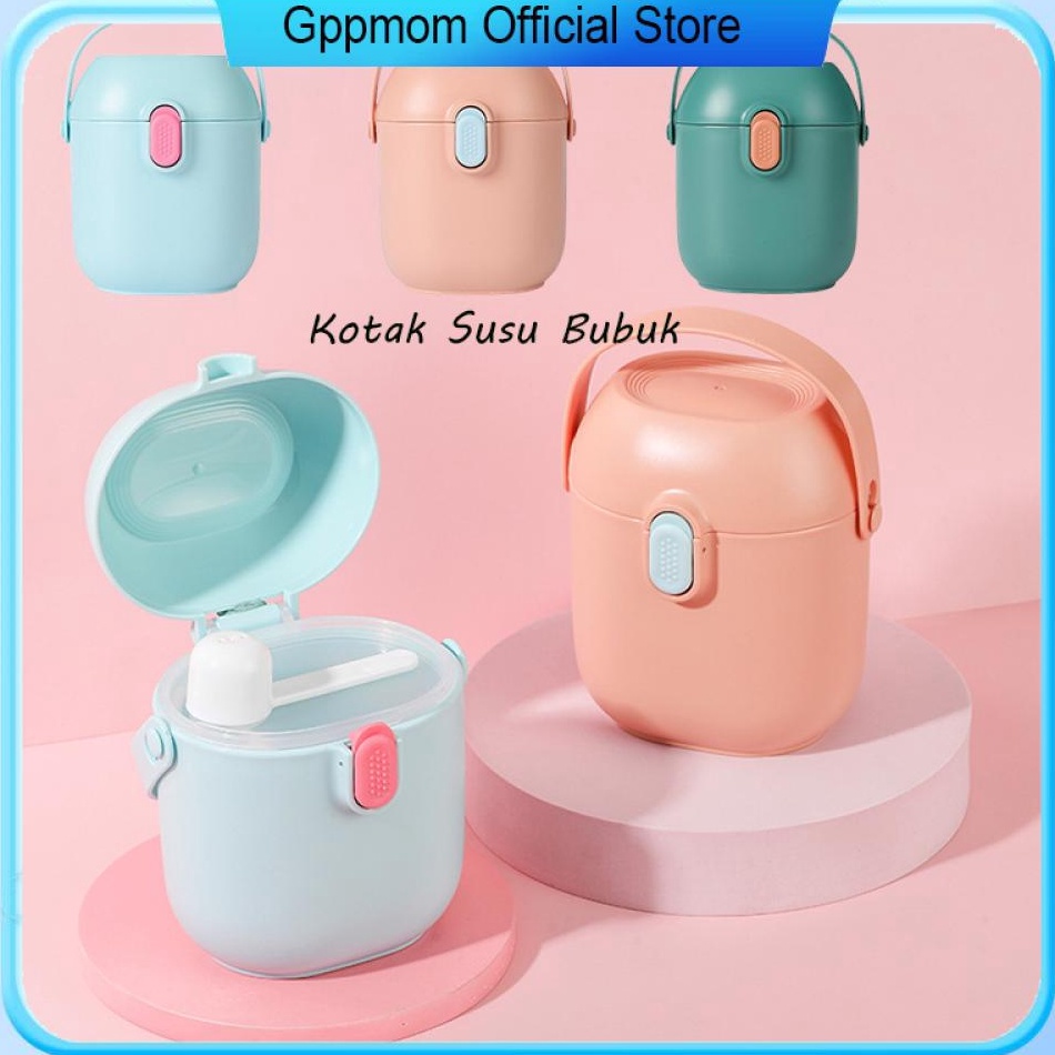 ➻ Gppmom BPA Free Kotak Susu Bubuk Bayi/wadah tempat susu bubuk bayi travelling ✲ Bayar Di Tempat