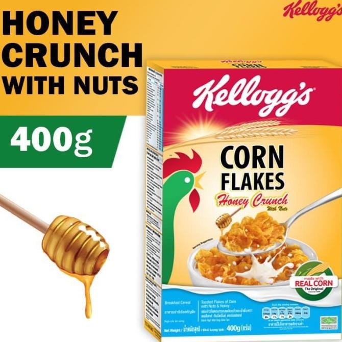 

Kelloggs Corn Flakes Honey Crunch 400g / kelloggs corn flakes 400g