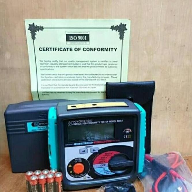 Kyoritsu 3005A Megger Digital Insulation Continuity Tester Megger