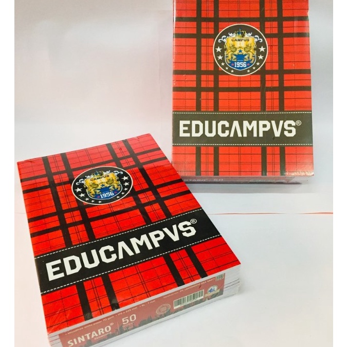 

ぽ VII 2297 BUKU TULIS CAMPUS 50 LEMBAR BOXY [PACK - 10 BUKU] 8.8 ༆