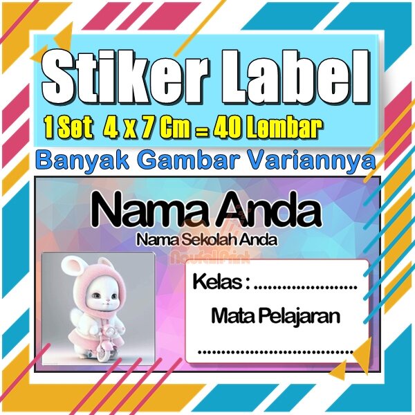 

Stiker Label Nama Buku Pelajaran Anak Karakter Hewan Lucu Cute Murah Sticker Kecil Banyak 20 Lembar Anime Vol-139