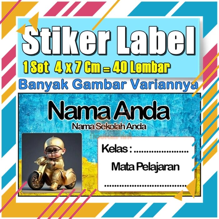 

Stiker Label Nama Buku Pelajaran Anak Karakter Hewan Lucu Cute Murah Sticker Kecil Banyak 20 Lembar Anime Vol-222