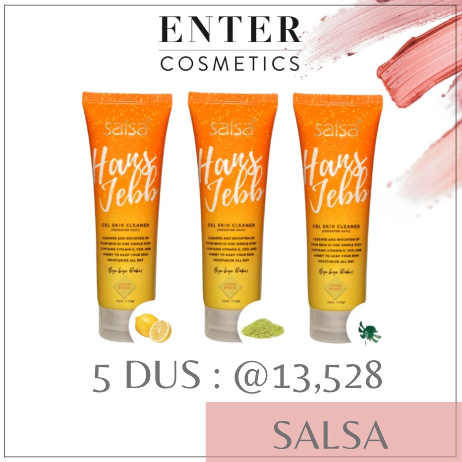 Ready SALSA Hans Jebb Peeling Gel - Perontok Daki dan Ketiak Hitam | Salsa Hans Jebb Green Tea | Sal