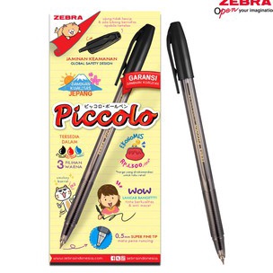 

CQXV5092 Free Ongkir/ Zebra Pulpen Piccolo 0.5 1 lusin Isi 12 Pcs