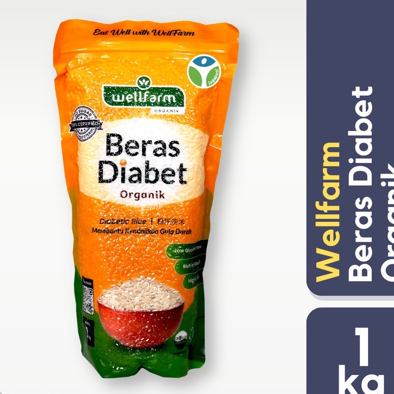 

ほ XV 5257 Wellfarm - Beras Diabet 1kg - Beras Sehat >V44859) ♥