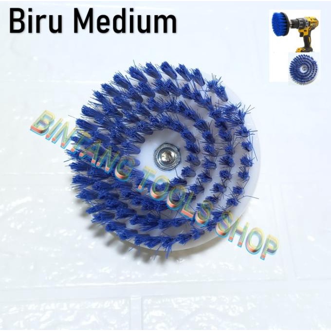 8.8 Sikat Mata Bor Untuk Sofa Dan Karpet Round Brush Sikat Lembut