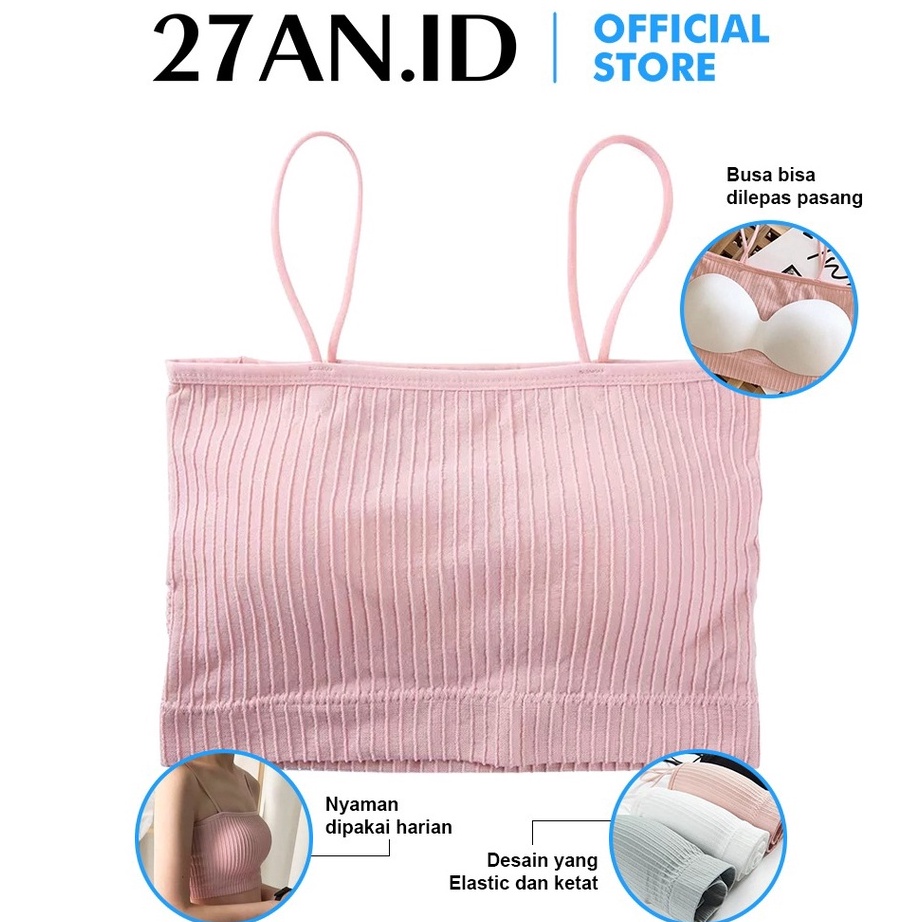 ツ么 LXXX 64910 (27AN.ID) BRA CROP TOP  B31 BRA SPORT WANITA KEMBEN BRA ZUMBA FASHION WANITA PAKAIAN D