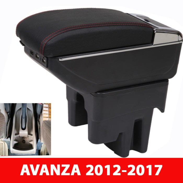 SANDARAN TANGAN ARM REST AVANZA, ARMREST CONSOLE BOX AVANSA 2016