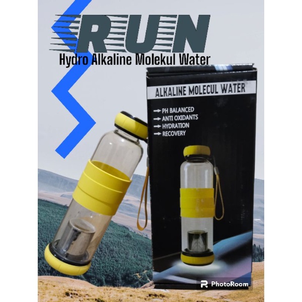 Botol Air Hydro Alkaline molekul water/Air minum Hydrogen Beralkaline/Air minum kesehatan anti Diabe