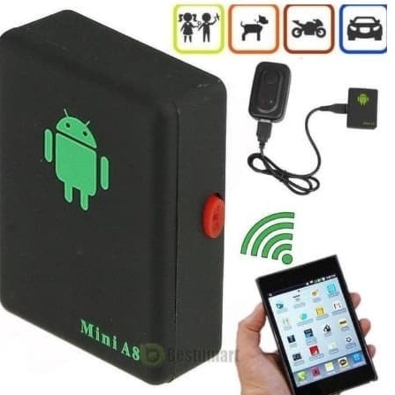 Cuma Sehari7o2Nc Gps Tracker Alat Pelacak Mini Intelijen Posisi Lokasi Keamanan Kendaraan  Jarak Jau