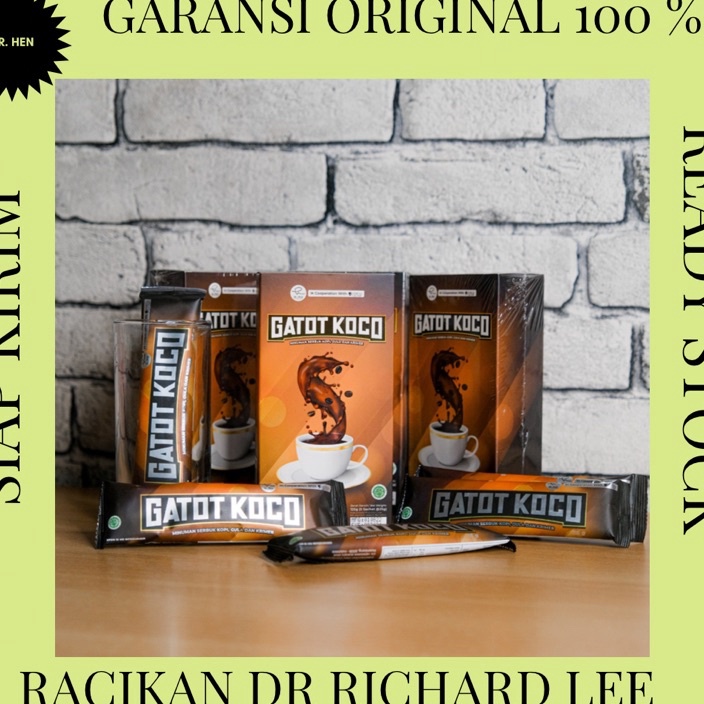 

⓲ CD 10885 dR Hen - Kopi Gatot Koco by dr richard lee original 100% bergaransi | READY STOCK I SIAP KIRIM I KOPI GATOT KOCO| TIDAK PO|BEST SELLER Terbaru 3.3 ♧