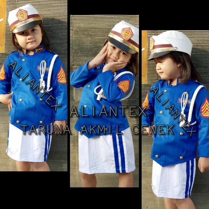 Taruna Akmil Anak-Kostum Anak-Baju Profesi Anak
