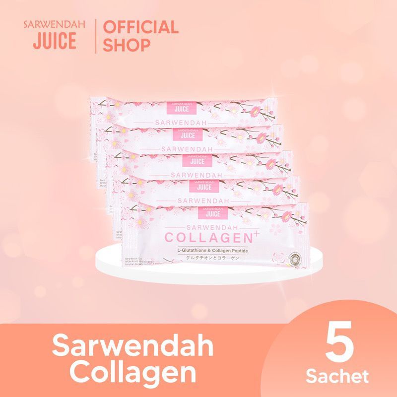 SARWENDAH COLLAGEN DRINK BY SARWENDAH JUICE (5X12gr)