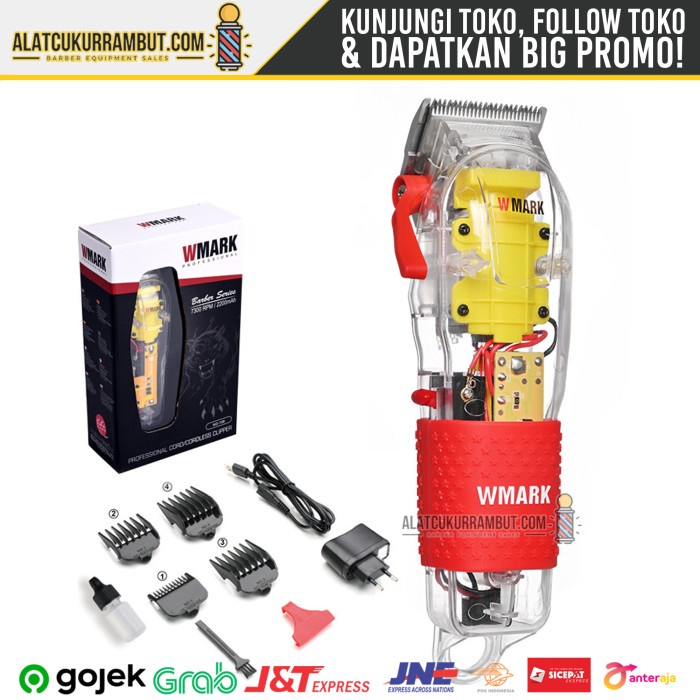 WMARK NG 108 ALAT CUKUR RAMBUT MESIN CUKUR RAMBUT HAIR CLIPPER WMARK