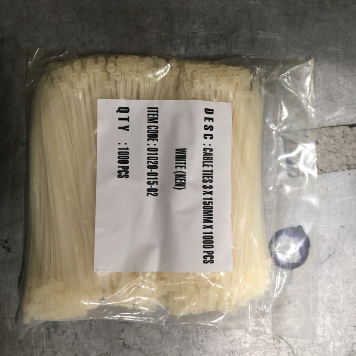 

Terlaris Kabel Ties 15 Cm Isi 1000 Pc