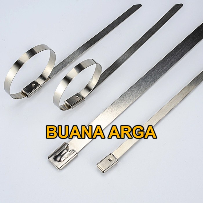 

Terlaris Kabel Ties Stainless Steel 360Mm Cable Ss 316 Ball Lock 4.5Mm / 7.9Mm