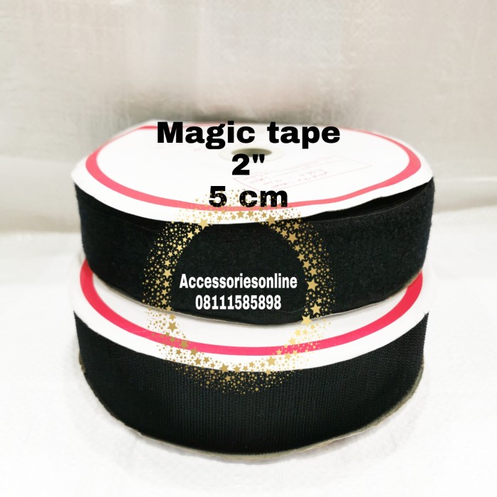 

Terlaris Velcro Strap/Magic Tape Pengikat Serba Guna 2 Inch 5 Cm ( 1 Set )