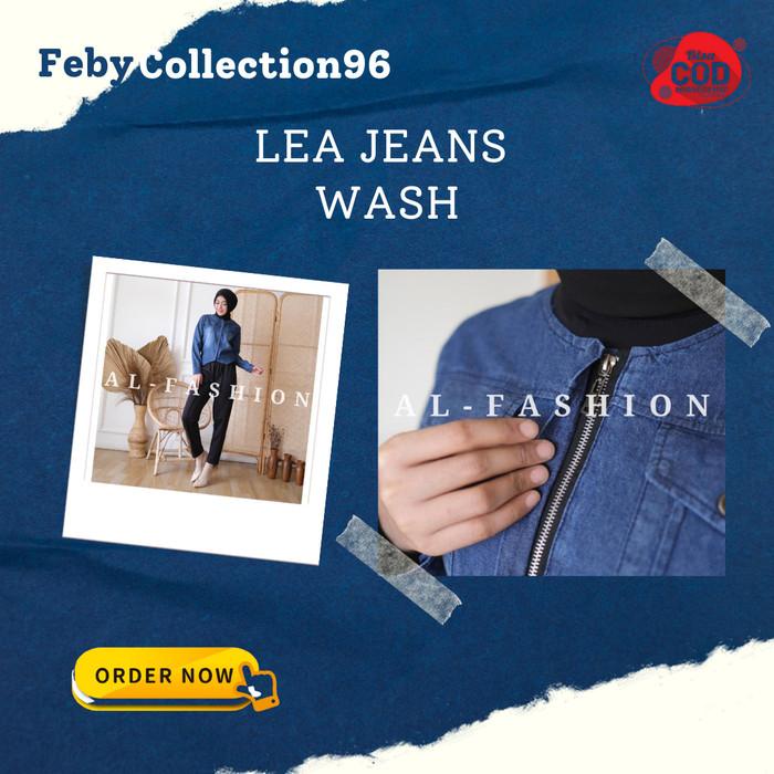 Jaket Jeans Wanita Lea Jeans Wash Terlaris