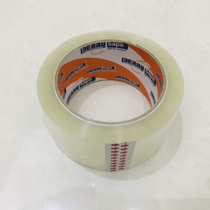 

MURAH Lakban/Plakban Berry 48mmx90yard 2 Clear Putih Bening 1 Slop isi 6