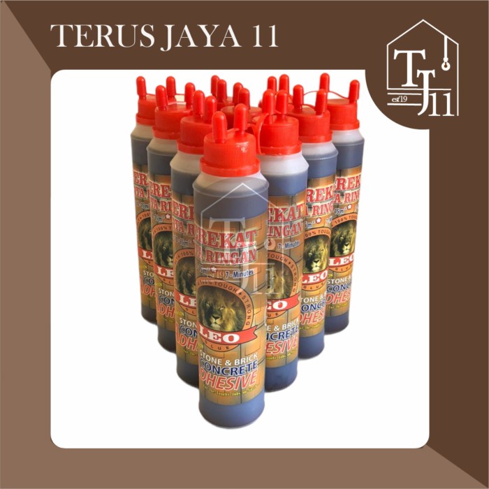 

SALE Lem Bata Ringan Merk LEO isi 600 ml Super Kuat dan Praktis