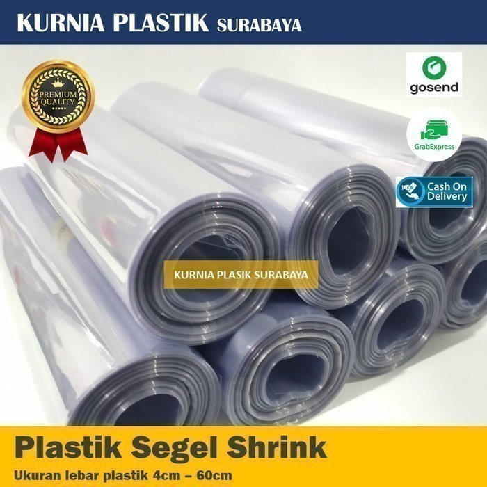 

TERMURAH PLASTIK SEGEL 23cm x 25m SHRINK WRAP (plastik heat shrink)