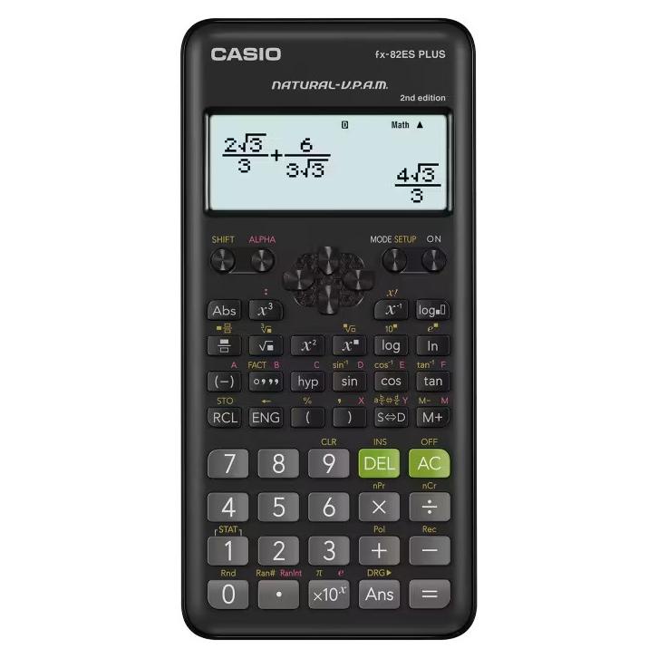 

8.8 [Big Sale] Kalkulator Ilmiah Casio Fx 82Es Plus 2Nd Edition Scientific Calculator 82 Es New !!