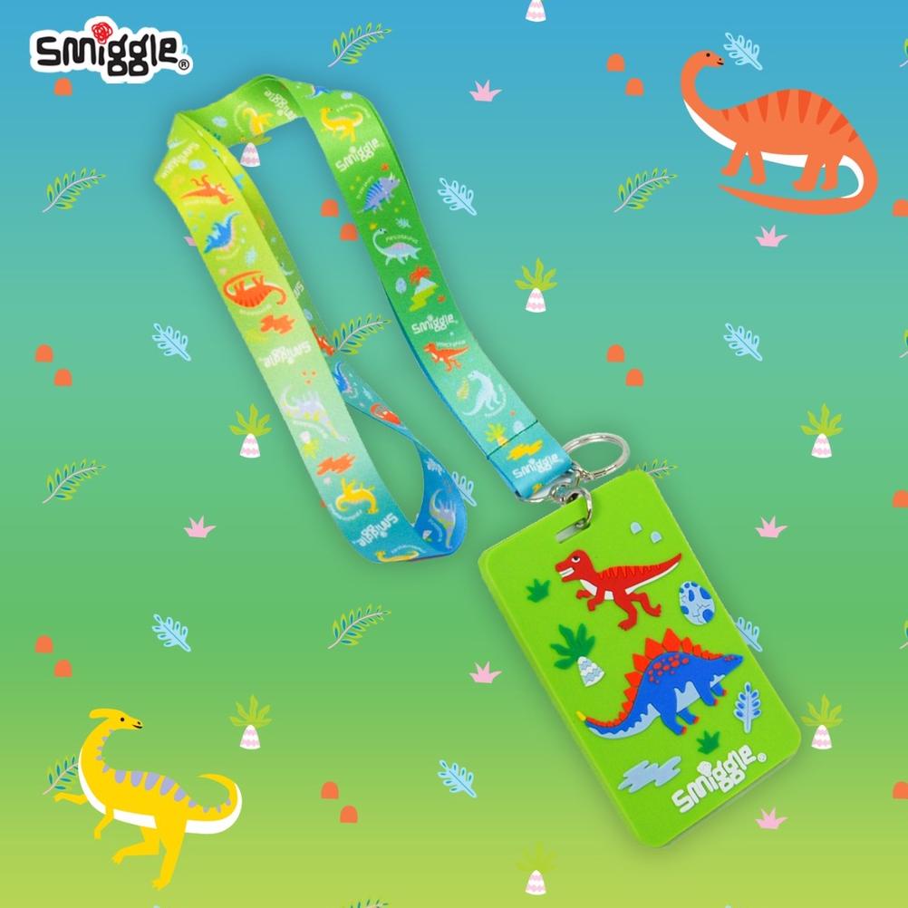 

8.8 [Big Sale] Smiggle Id/ Nametag Rubber With Lanyard 443172 New !!