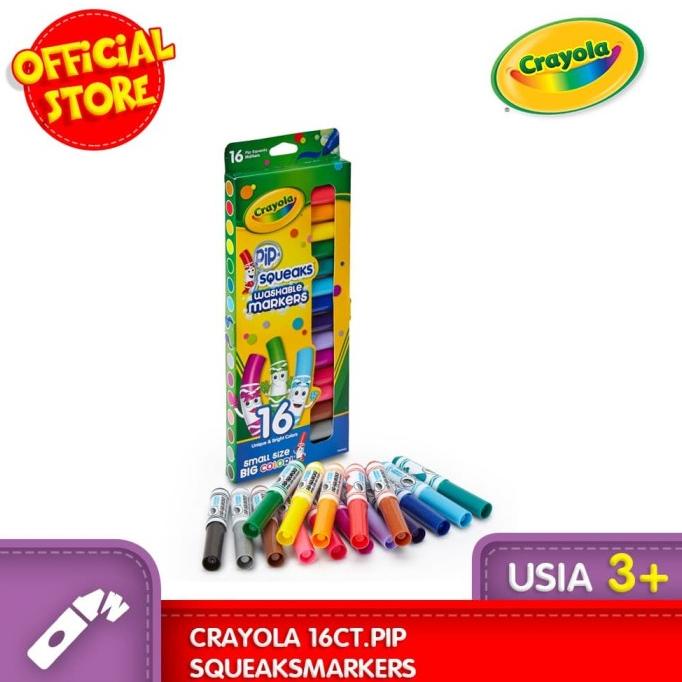 

CRAYOLA 16 Ct Pip SqueaksMarkers
