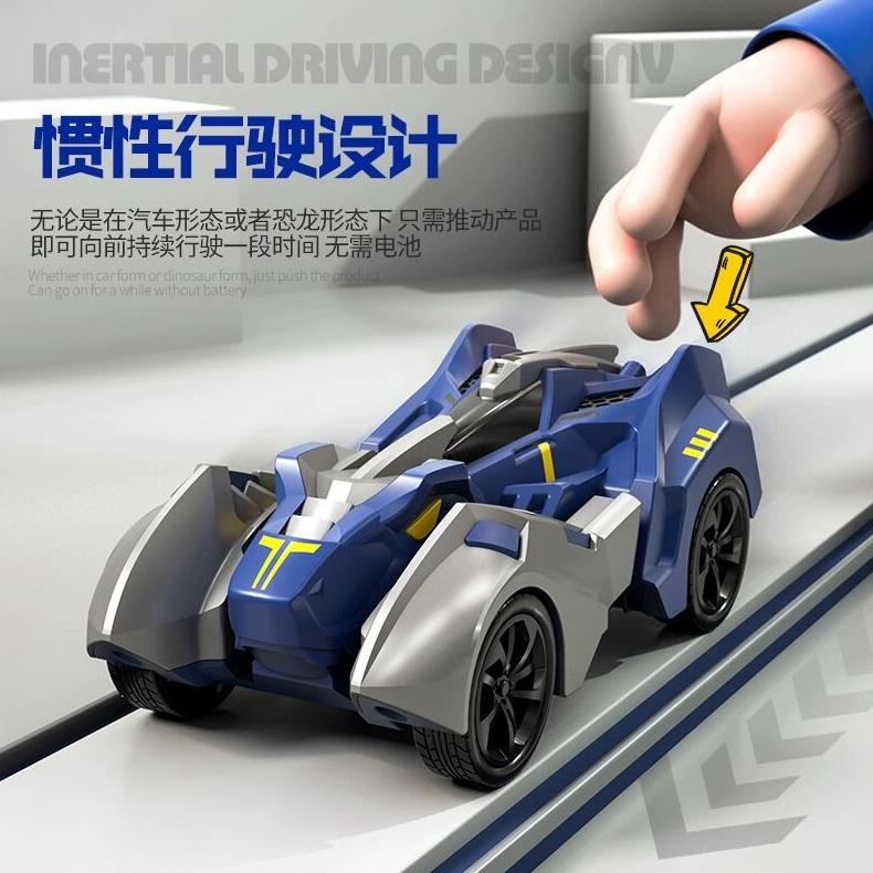 8.8 Big Sale Mainan Mobil Mobilan Dino Saurus Deformasi - Mobil Dinosaurus Truck - Mobil Bisa Beruba