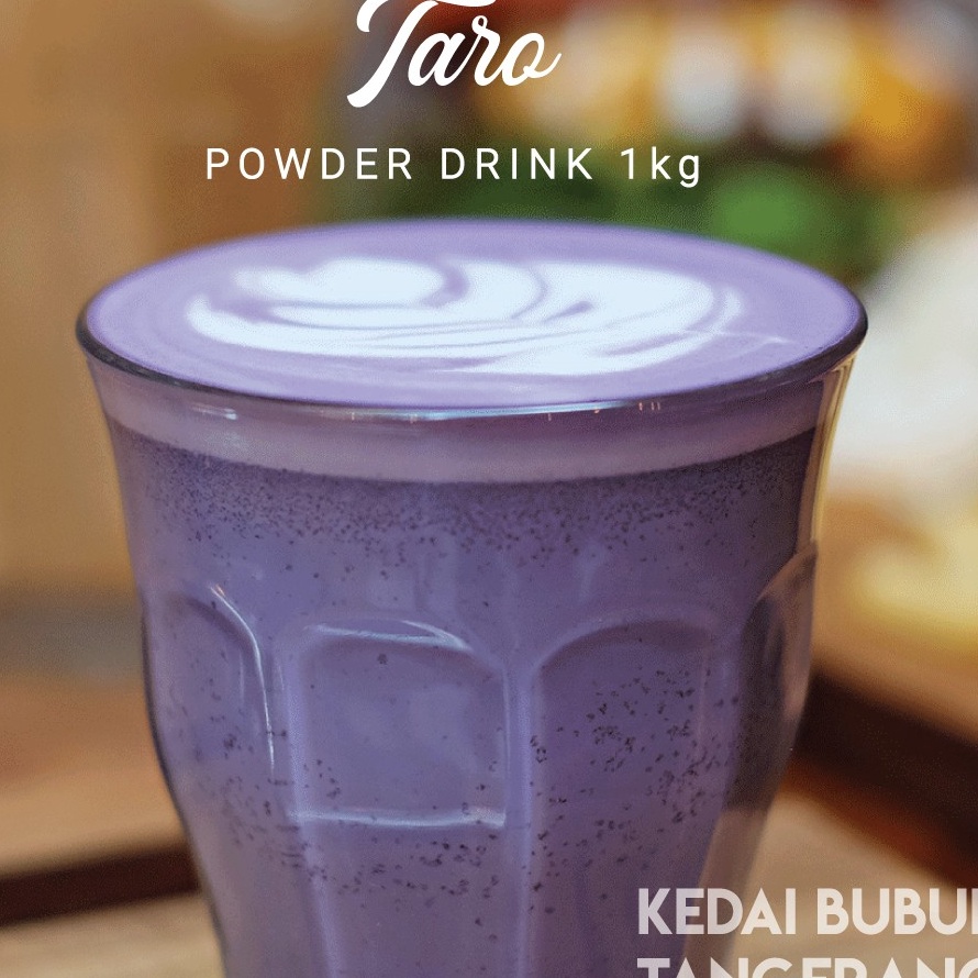 

Stok Banyak Bubuk Minuman Rasa Taro Bubble drink Powder drink Ice Blended 1kg Javaland