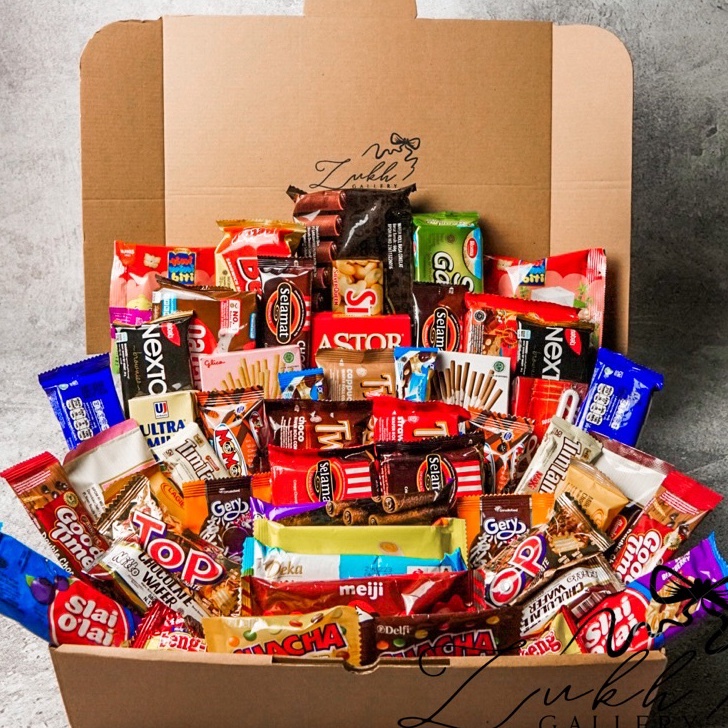 

Terbaik Snack Hampers Gift Box | Kado Ulang Tahun | Kado Wisuda | Kado Anniversary | Kado Sempro | Kado Valentine | Hampers Lebaran | Hampers Imlek | Hampers Natal | Hampers Gift Box Kado Cewe Cowo Murah Bagus !!