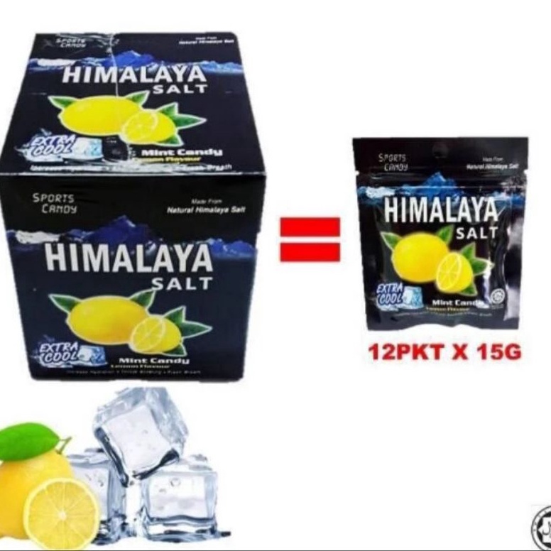 

Premium permen himalaya salt candy per box isi 12 sachet 05N