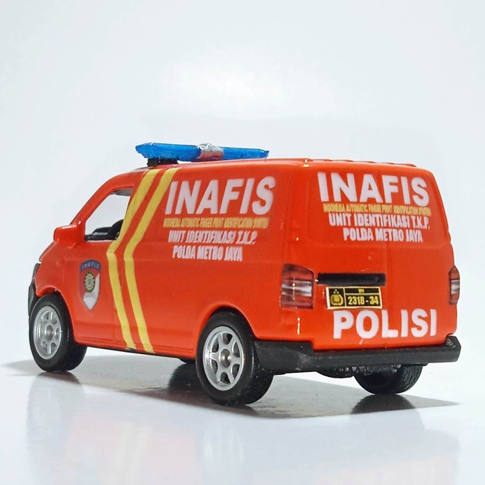 MUST HAVE DIECAST MINIATUR MOBIL POLISI INAFIS TERMURAH