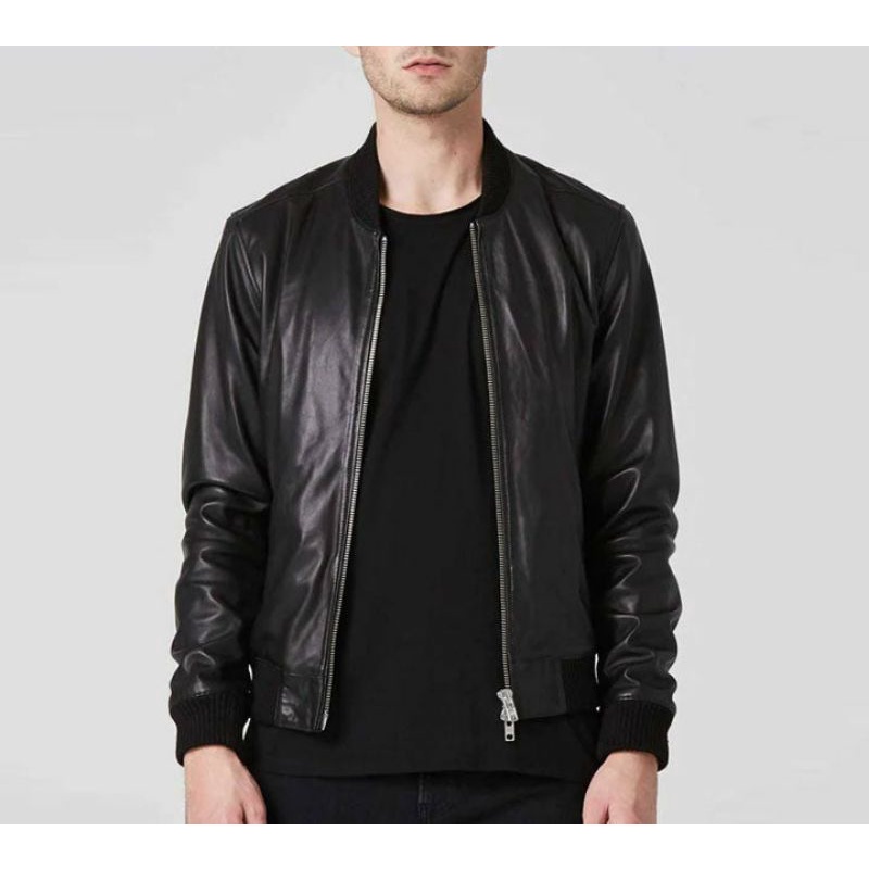 JAKET KULIT BOMBER ASLI KULIT JAKET KULIT PILOT KULIT ASLI