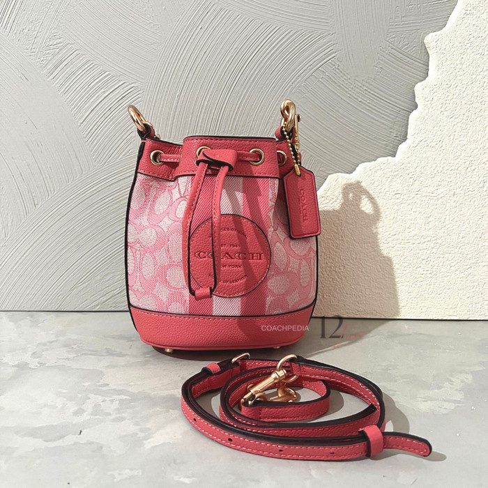 Best Seller Coach Dempsey Mini Bucket Bag