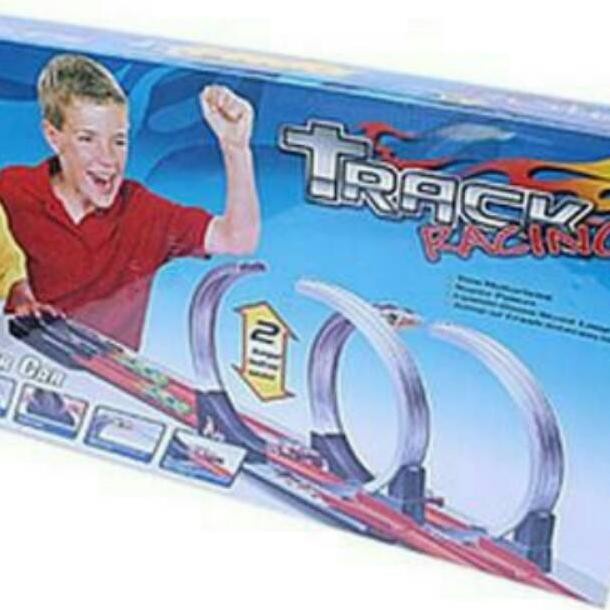 PROMO MAINAN TRACK RACING /ARENA HOTWHEELS 2 JALUR TERMURAH